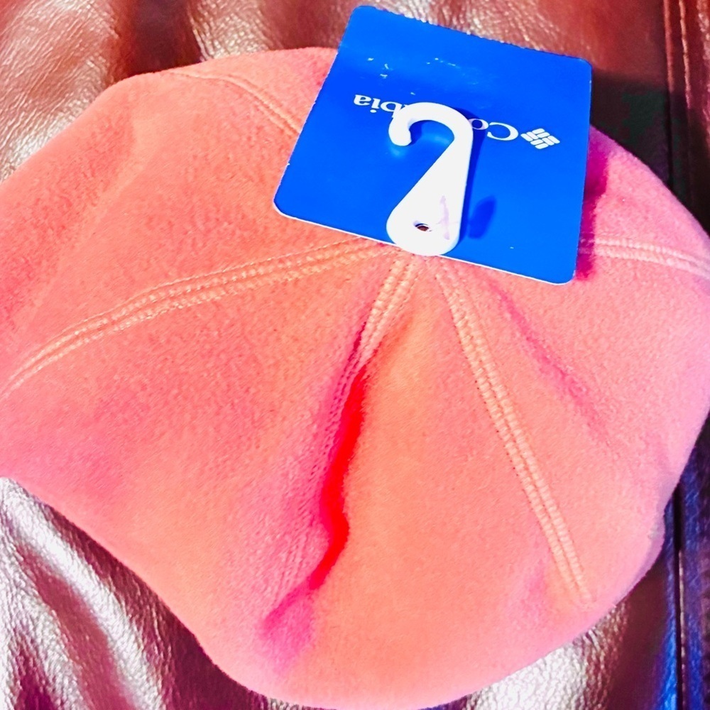Columbia Youth Peach Fleece Beanie L/XL NWT - Picture 2 of 7